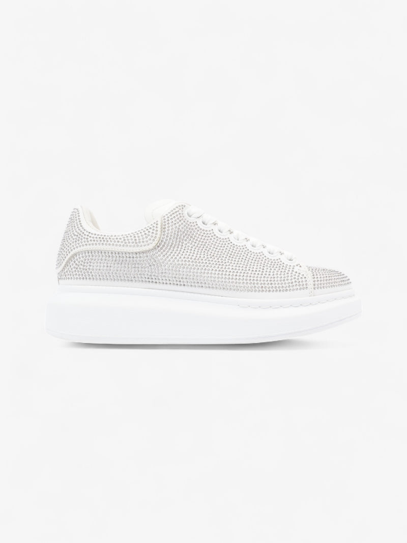  Alexander McQueen Oversized Sneakers White  / Silver Leather EU 37 UK 4