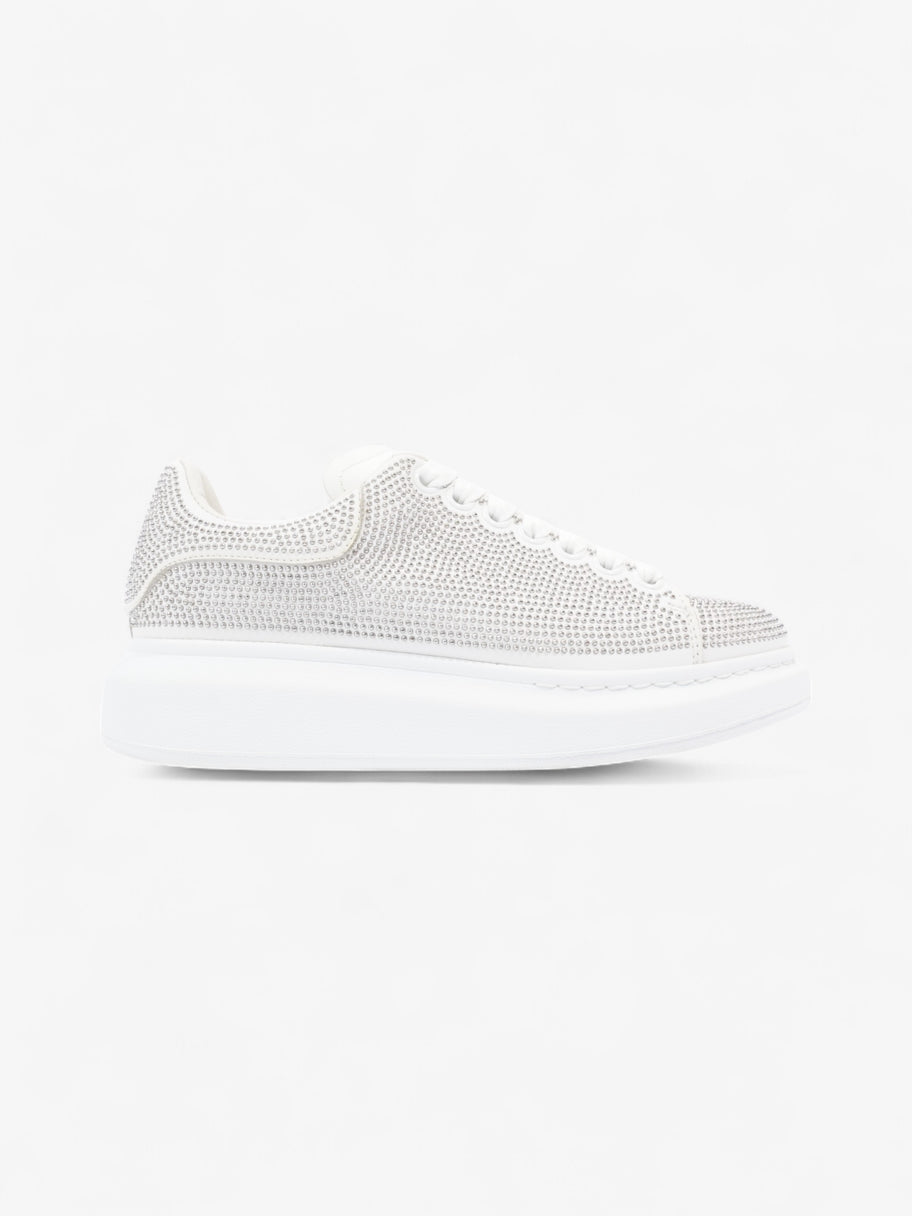 Alexander McQueen Oversized Sneakers White  / Silver Leather EU 37 UK 4 Image 1