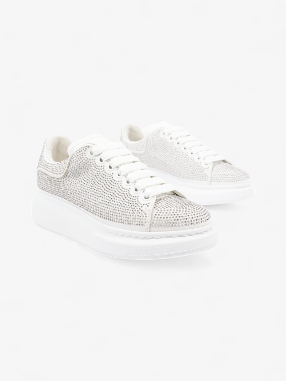 Alexander McQueen Oversized Sneakers White  / Silver Leather EU 37 UK 4 Image 2