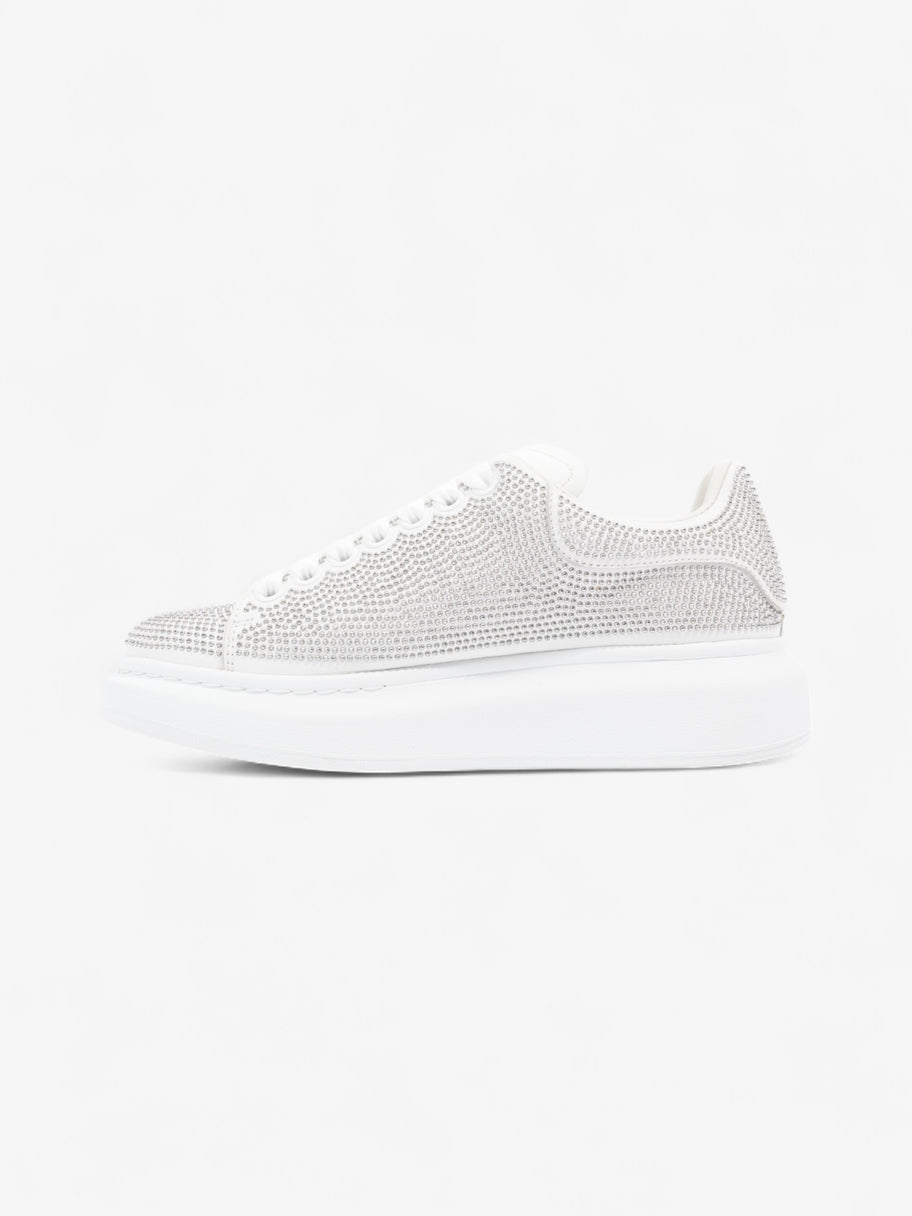 Alexander McQueen Oversized Sneakers White  / Silver Leather EU 37 UK 4 Image 3