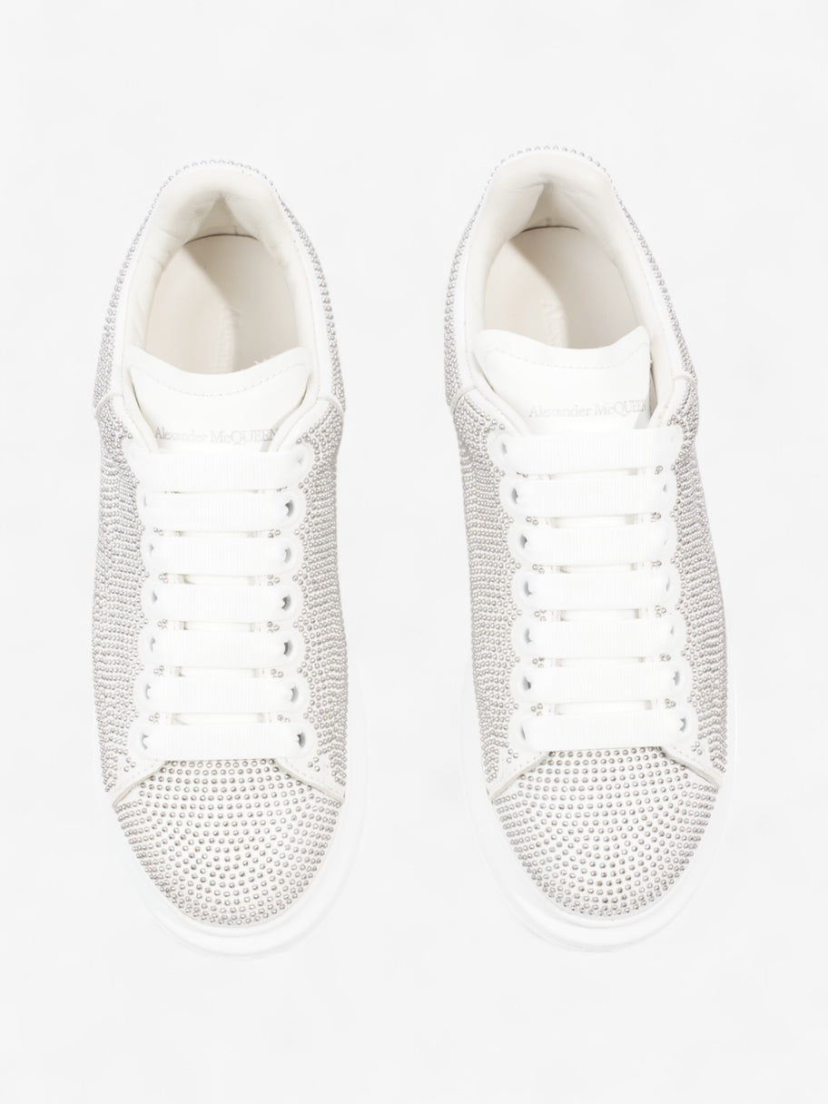 Alexander McQueen Oversized Sneakers White  / Silver Leather EU 37 UK 4 Image 8