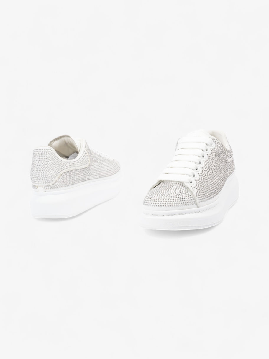Alexander McQueen Oversized Sneakers White  / Silver Leather EU 37 UK 4 Image 9