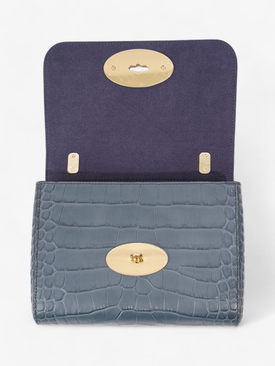Mulberry Lily Dark Stone Matte Croc Image 8