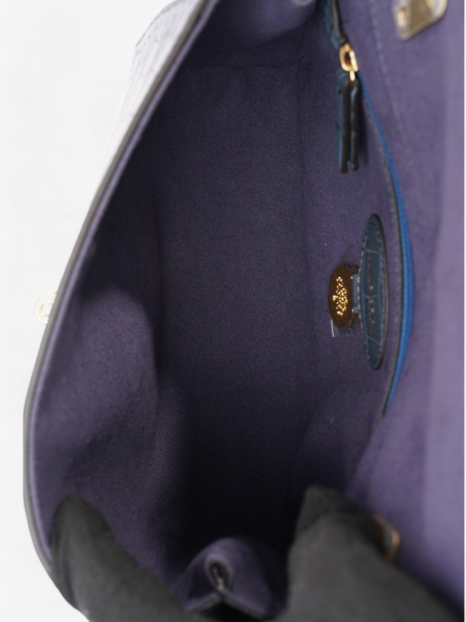 Mulberry Lily Dark Stone Matte Croc Image 9