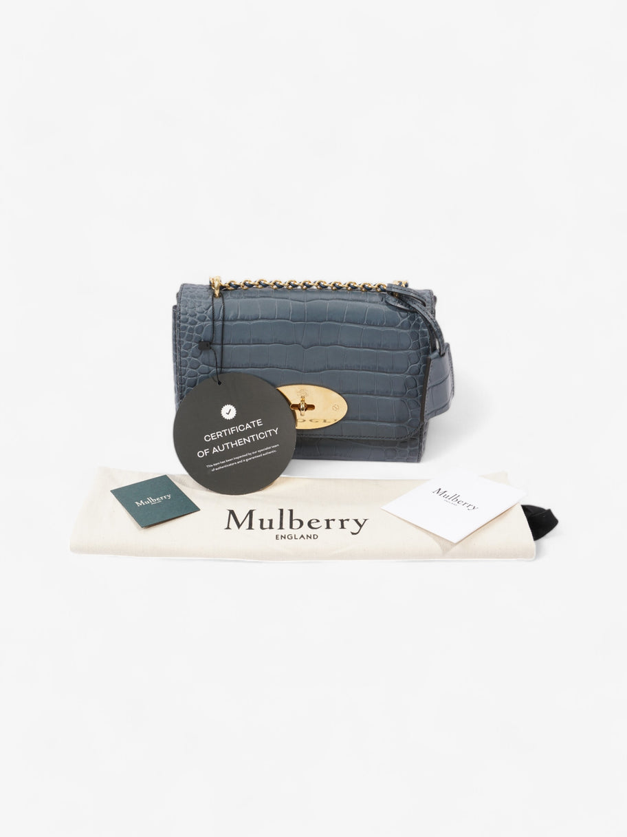 Mulberry Lily Dark Stone Matte Croc Image 10