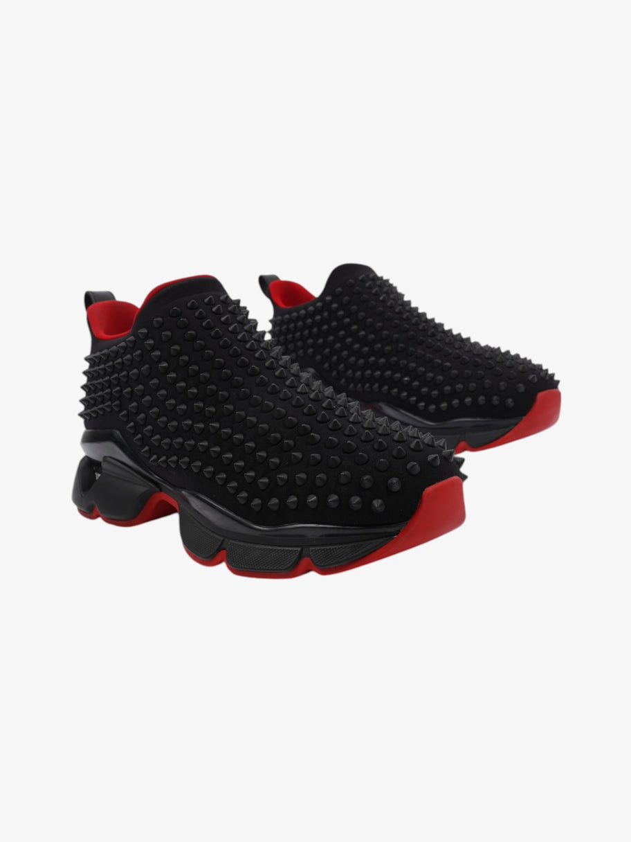 Christian Louboutin Spike Sock 30 Black Neoprene EU 41 UK 7 Image 2