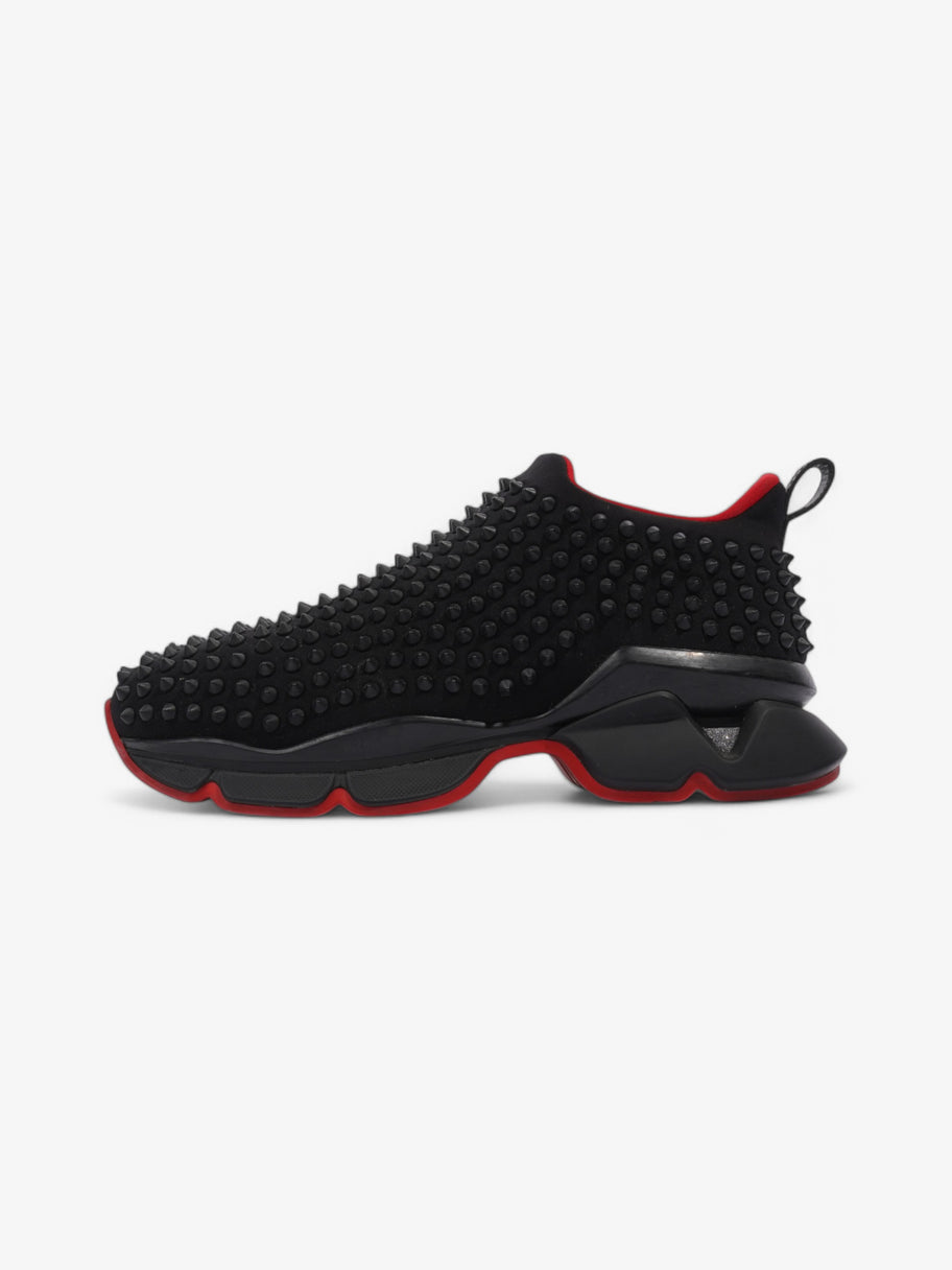 Christian Louboutin Spike Sock 30 Black Neoprene EU 41 UK 7 Image 5