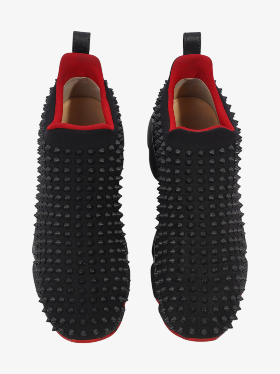 Christian Louboutin Spike Sock 30 Black Neoprene EU 41 UK 7 Image 8