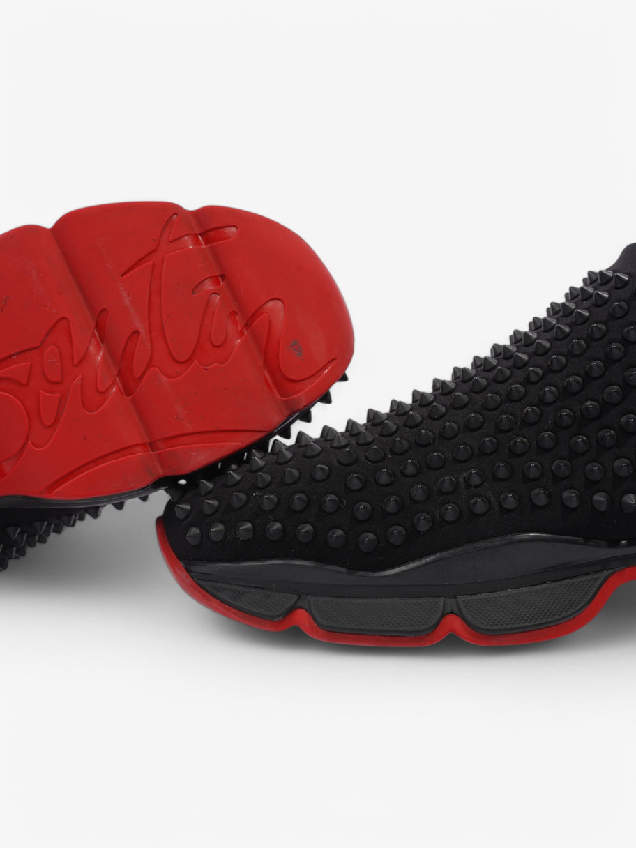 Christian Louboutin Spike Sock 30 Black Neoprene EU 41 UK 7 Image 9