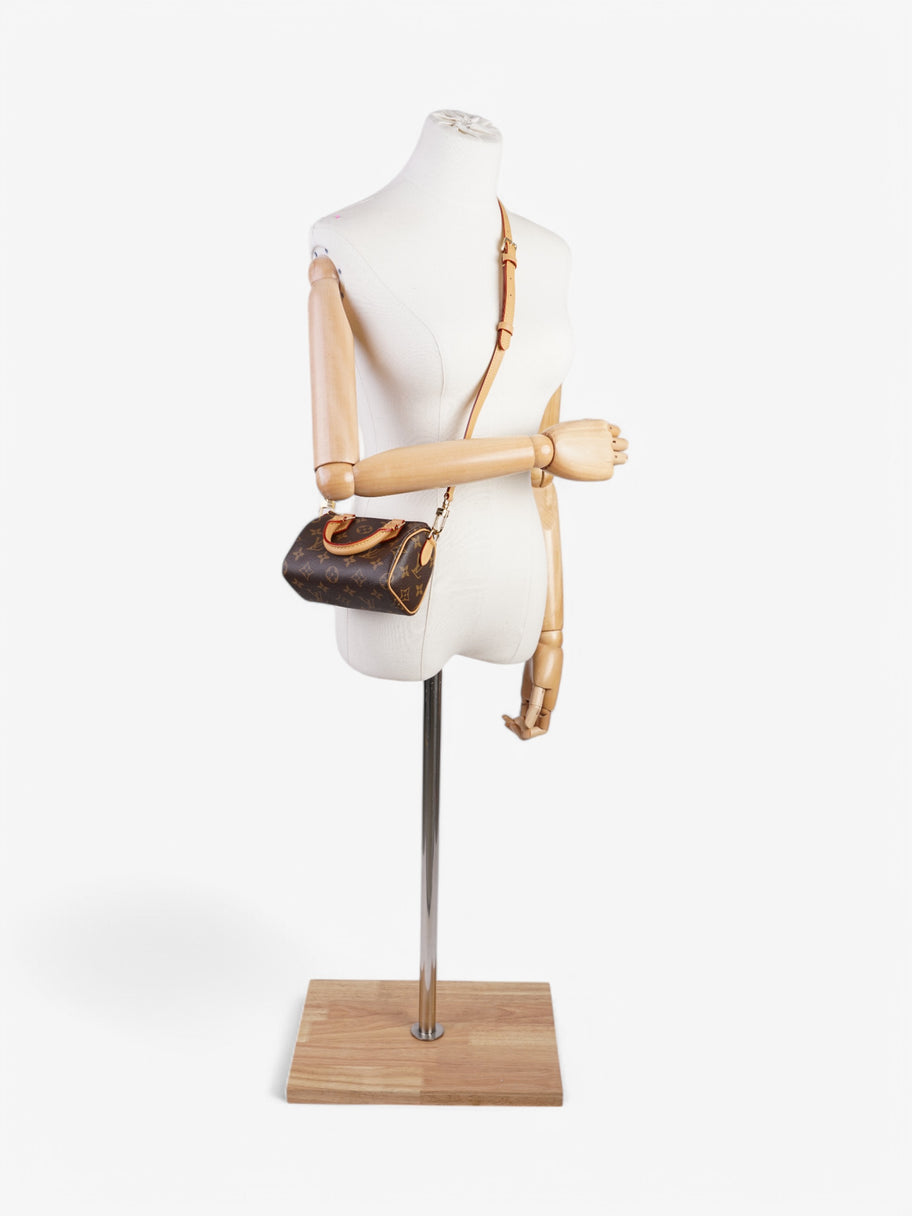 Louis Vuitton Speedy Bandouliere Monogram Coated Canvas Nano Image 2
