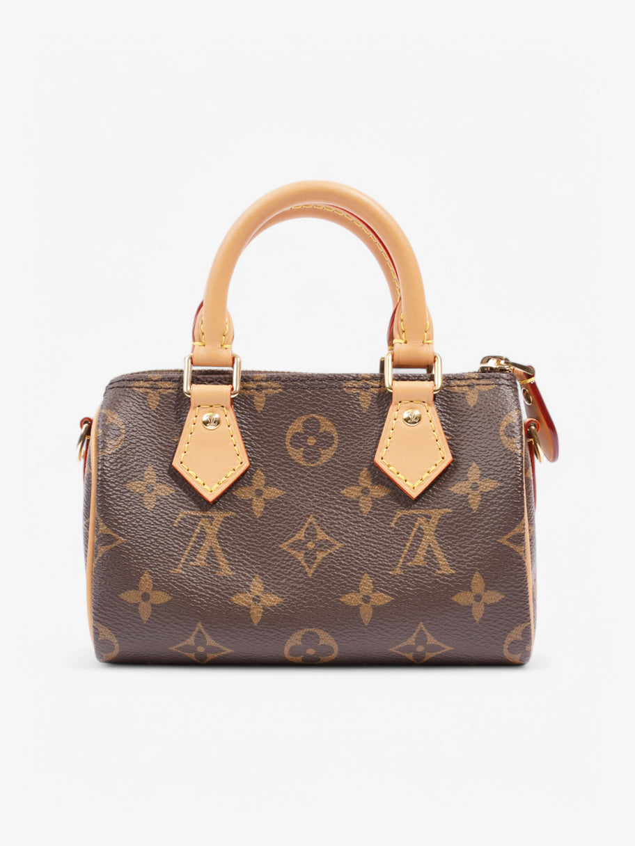 Louis Vuitton Speedy Bandouliere Monogram Coated Canvas Nano Image 4