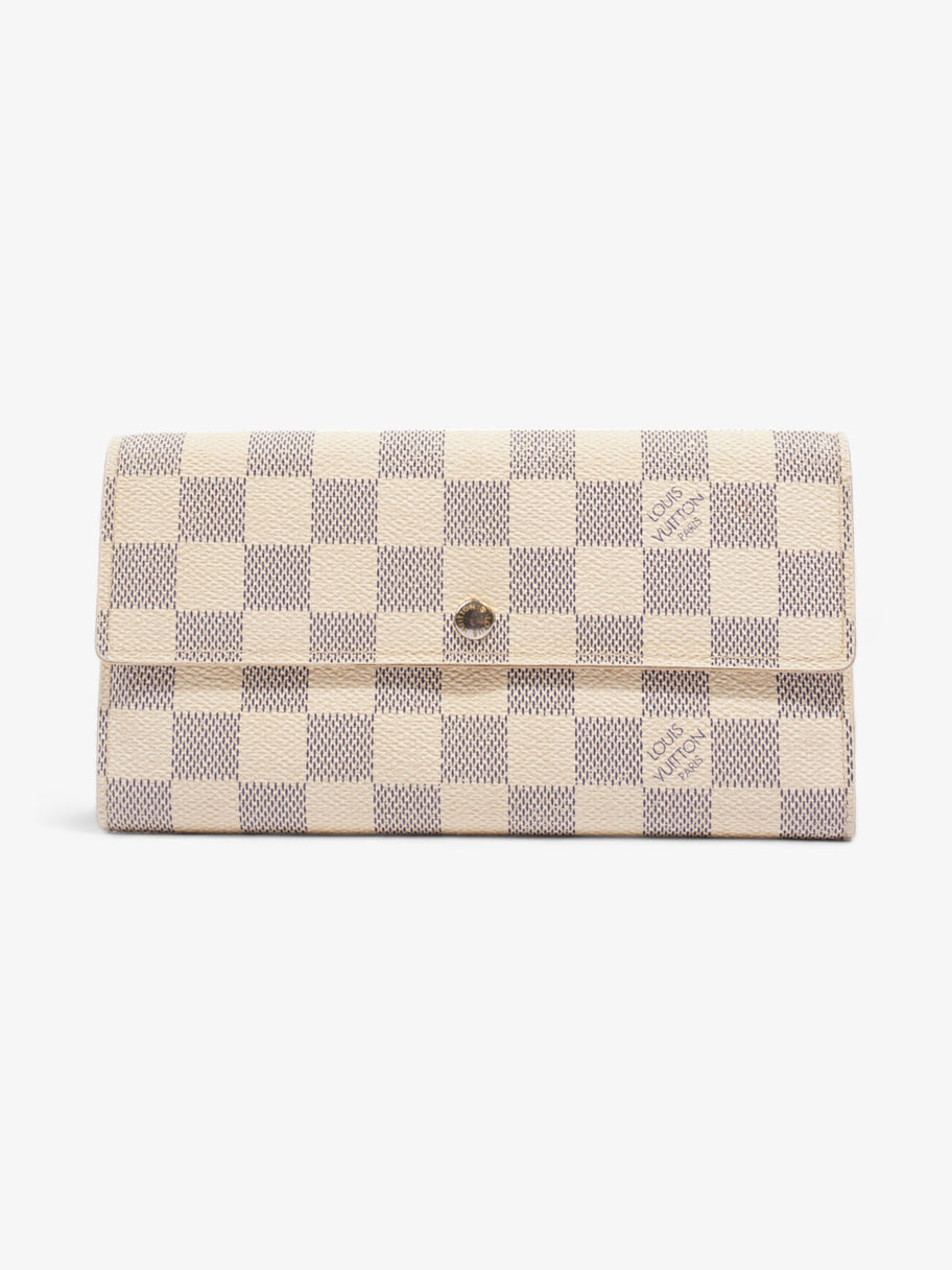 Louis Vuitton Sarah Wallet Damier Azur Coated Canvas Image 1