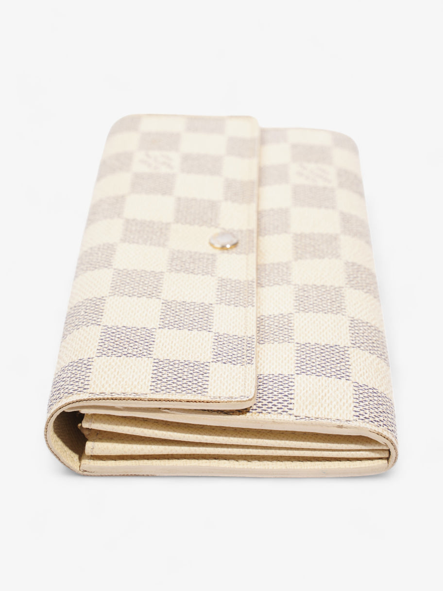 Louis Vuitton Sarah Wallet Damier Azur Coated Canvas Image 4
