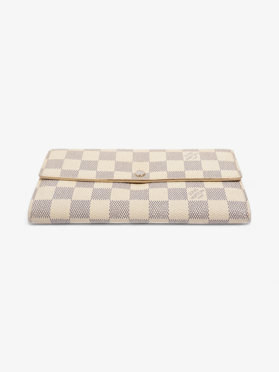 Louis Vuitton Sarah Wallet Damier Azur Coated Canvas Image 5
