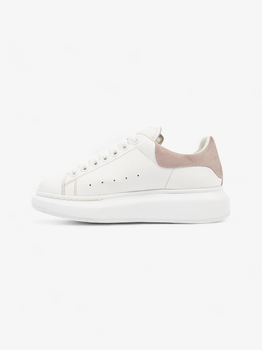 Alexander McQueen Oversized Sneaker White / Pink Tab Leather EU 37.5 UK 4.5 Image 3