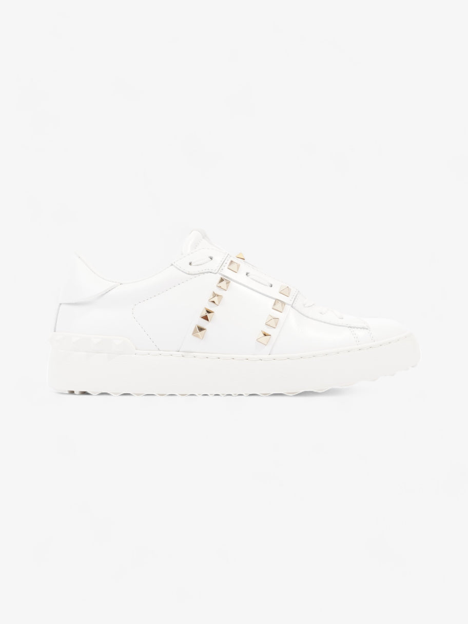 Valentino Rockstud Untitled White / Gold Leather EU 39 UK 6 Image 1