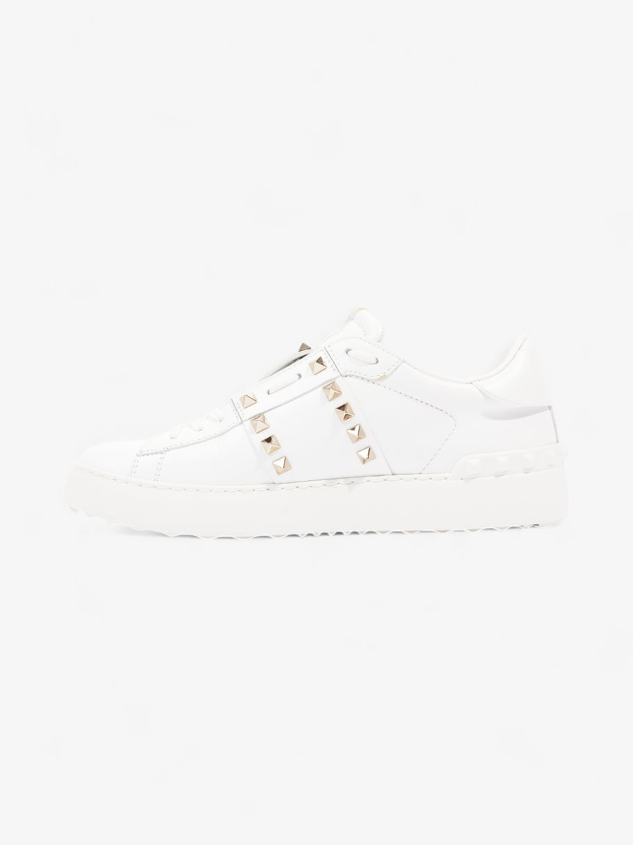 Valentino Rockstud Untitled White / Gold Leather EU 39 UK 6 Image 3