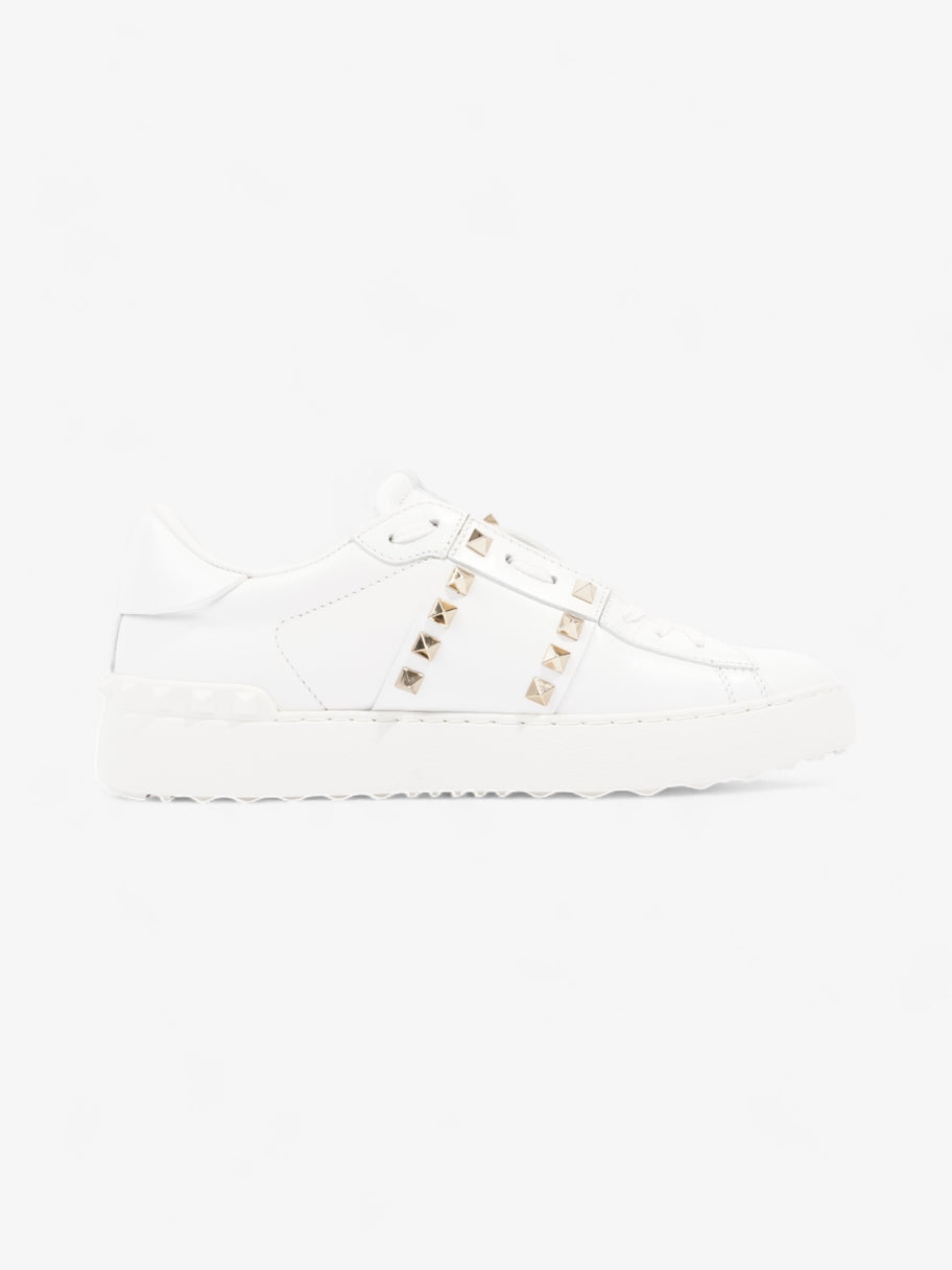 Valentino Rockstud Untitled White / Gold Leather EU 39 UK 6 Image 4