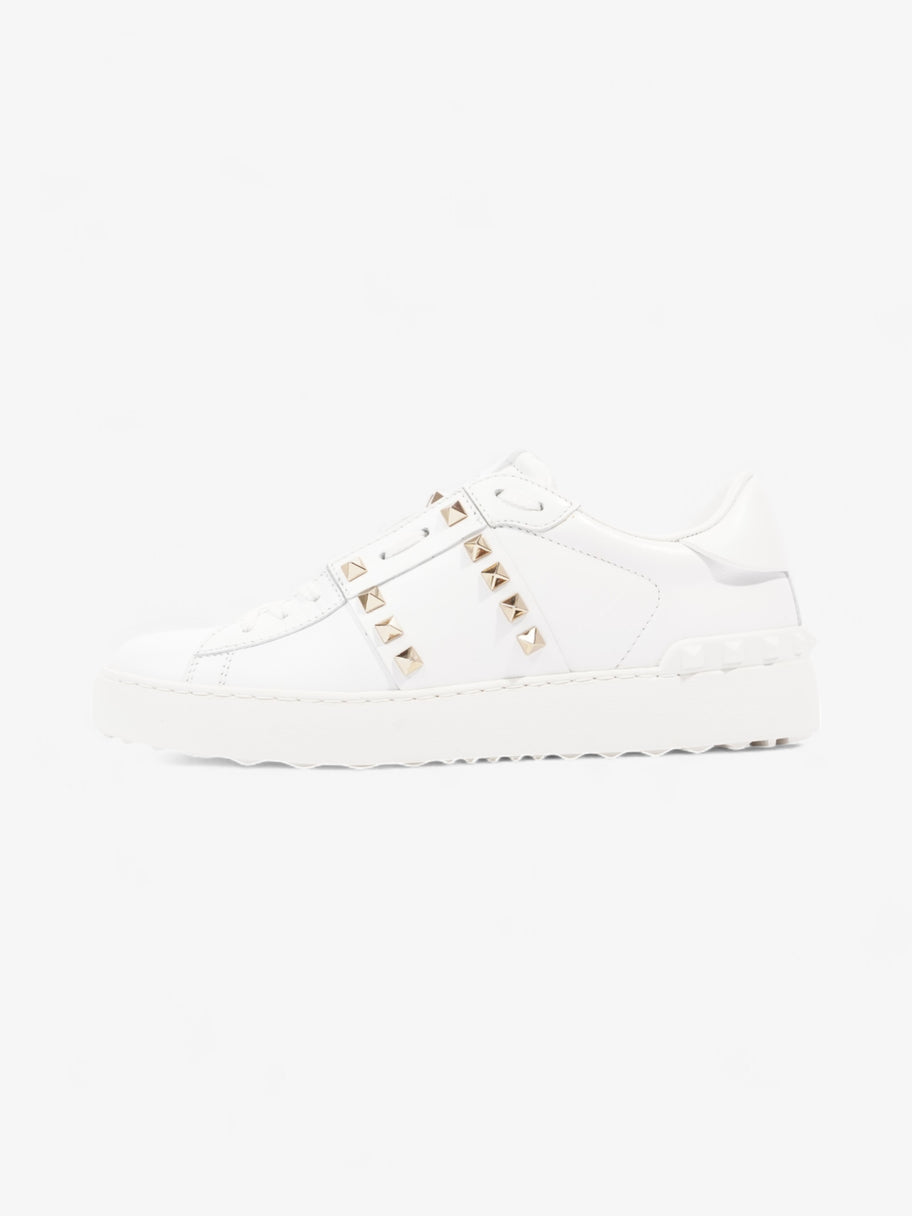Valentino Rockstud Untitled White / Gold Leather EU 39 UK 6 Image 5