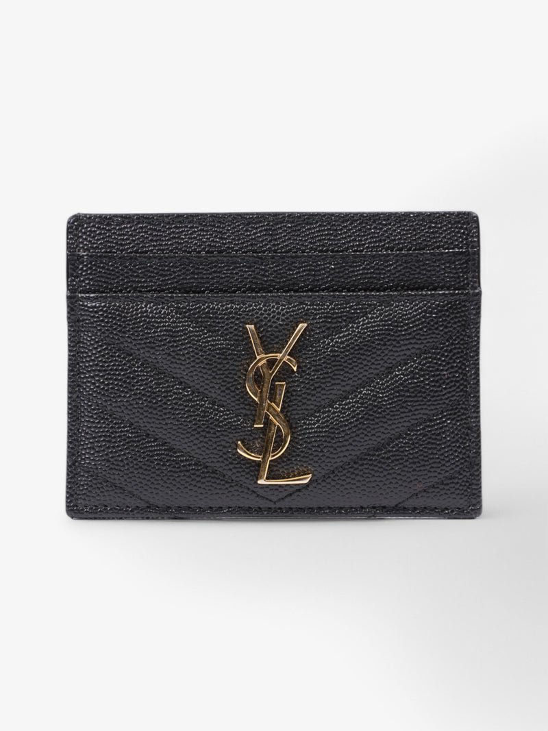  Saint Laurent Card holder Black Leather