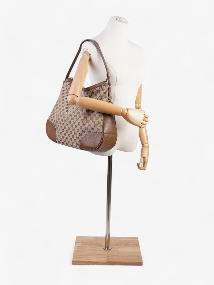 Gucci Bree GG Supreme / Brown Canvas Large Image 2