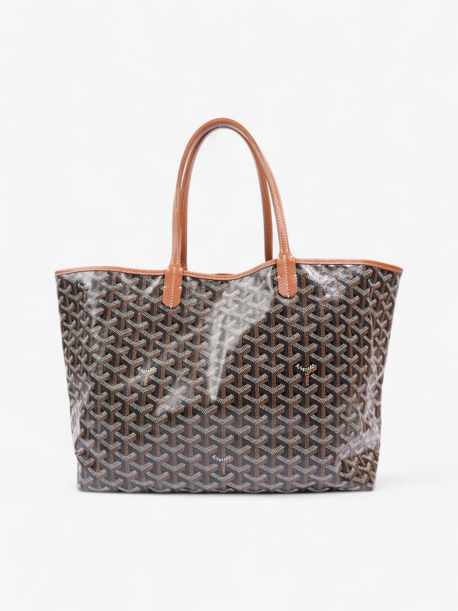 Goyard Saint Louis Black / Tan Coated Canvas PM Image 5
