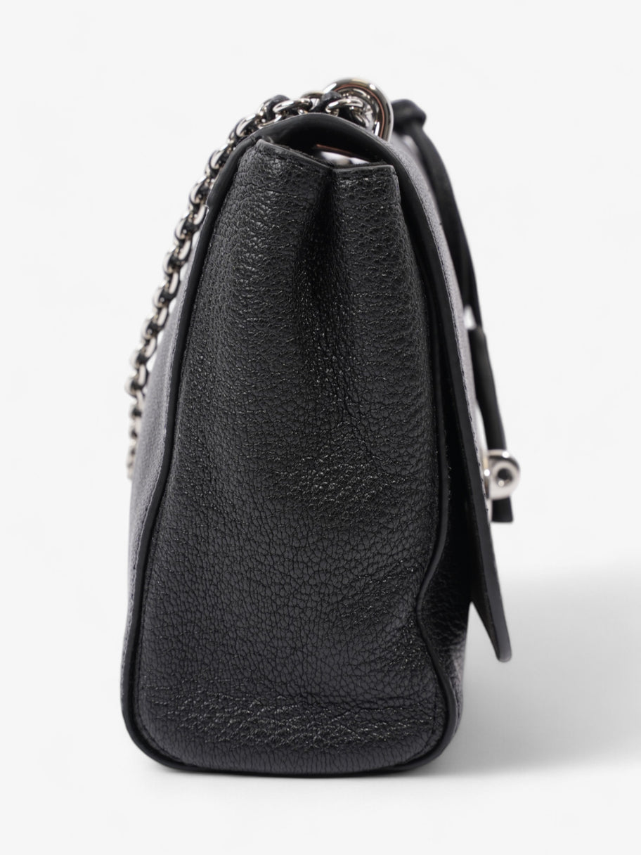 Mulberry Lily Black Goatskin Leather Image 5