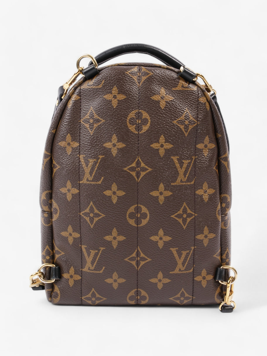Louis Vuitton Palm Springs Monogram / Black Coated Canvas Mini Image 4