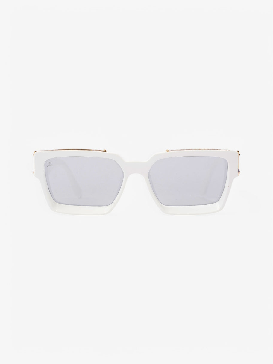 Louis Vuitton 1.1 Millionaires Sunglasses White / Gold Acetate 145mm Image 1