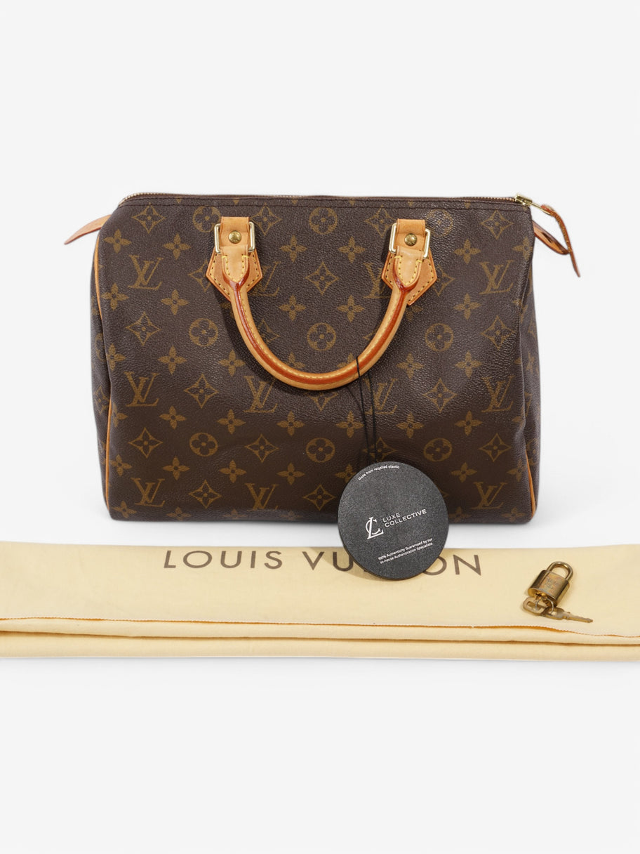 Louis Vuitton Speedy Monogram Coated Canvas 30 Image 11