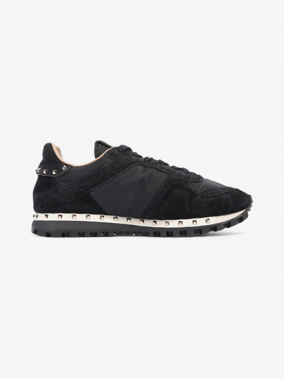Valentino Rockstud Sneakers Black Suede EU 39 UK 6 Image 4