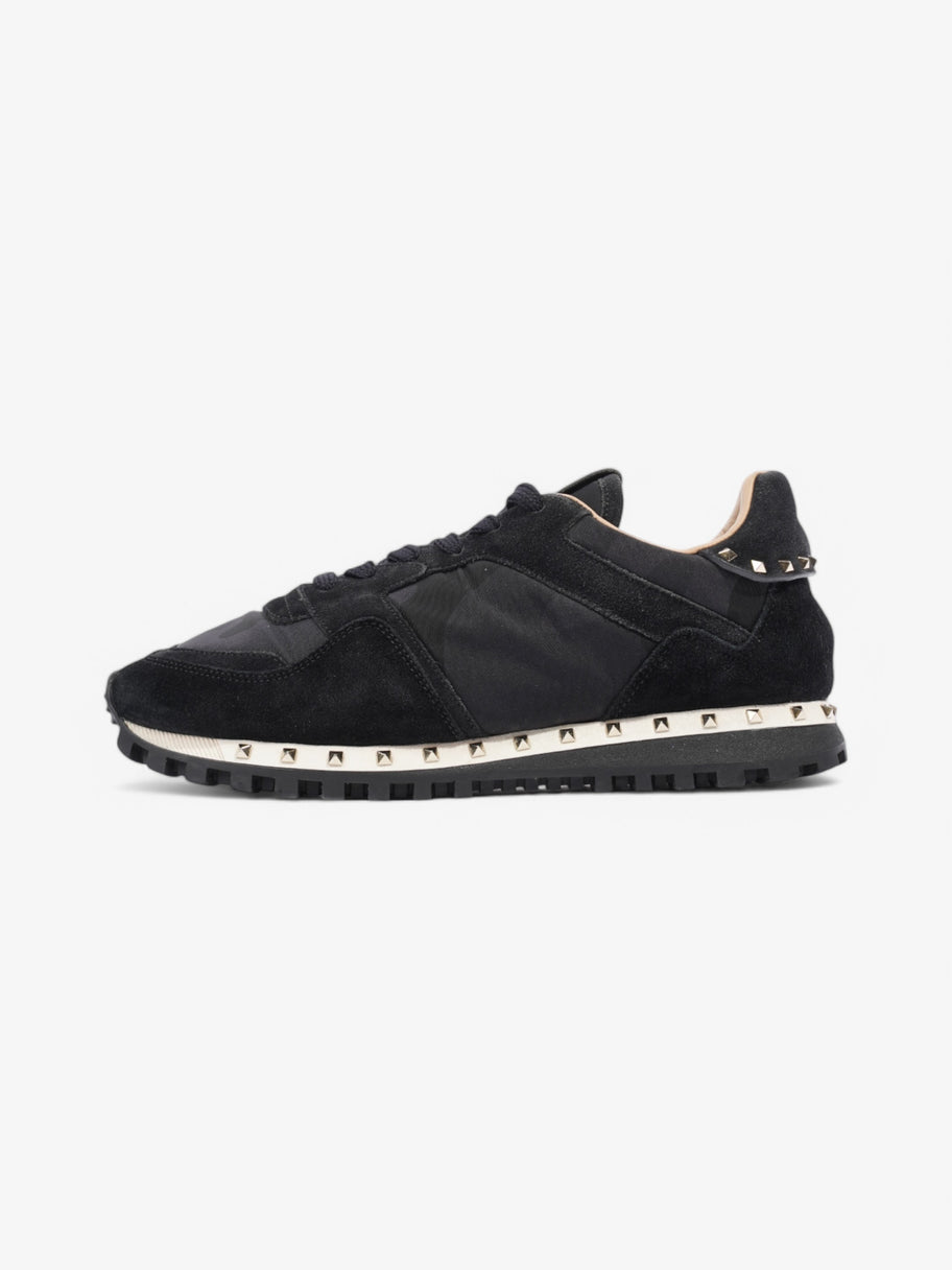 Valentino Rockstud Sneakers Black Suede EU 39 UK 6 Image 5