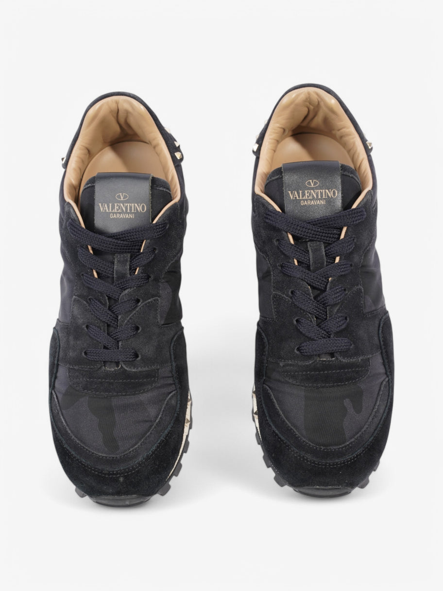 Valentino Rockstud Sneakers Black Suede EU 39 UK 6 Image 8