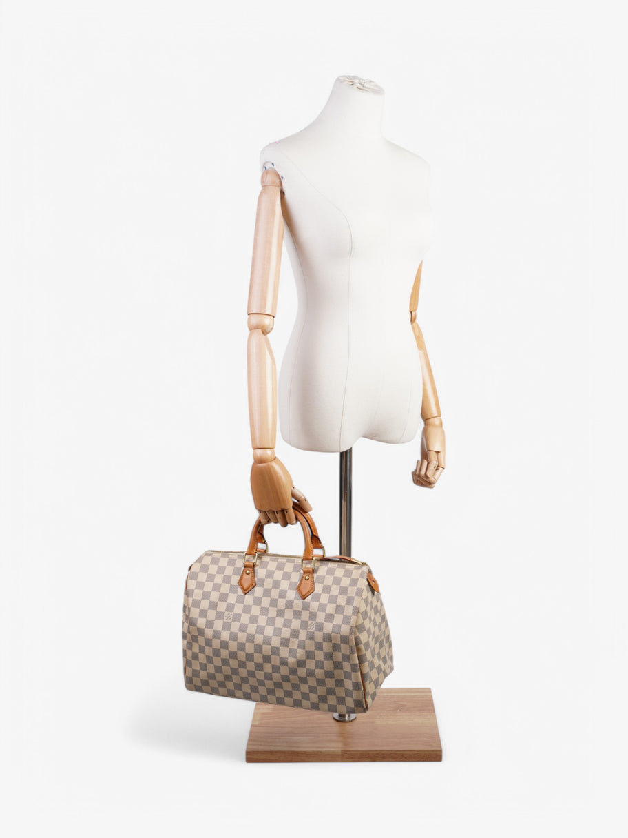 Louis Vuitton Speedy Damier Azur Coated Canvas 35 Image 2
