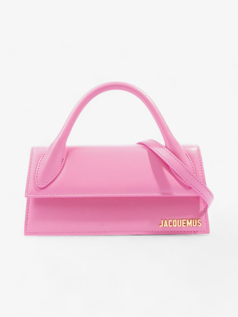  Jacquemus Le Chiquito Long Pink Leather