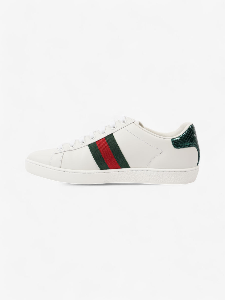 Gucci New Ace Bee Sneakers White  / Green / Red Leather EU 38 UK 5 Image 3