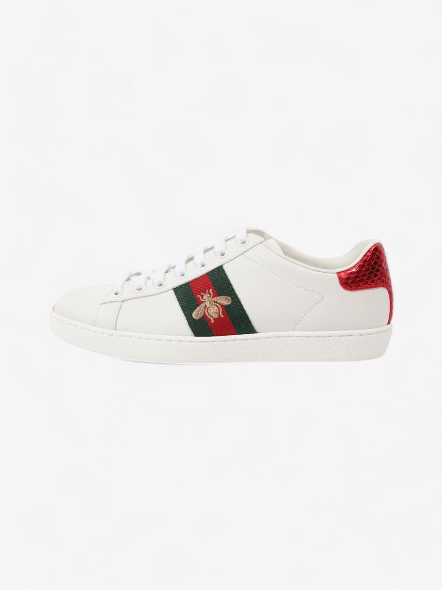 Gucci New Ace Bee Sneakers White  / Green / Red Leather EU 38 UK 5 Image 5
