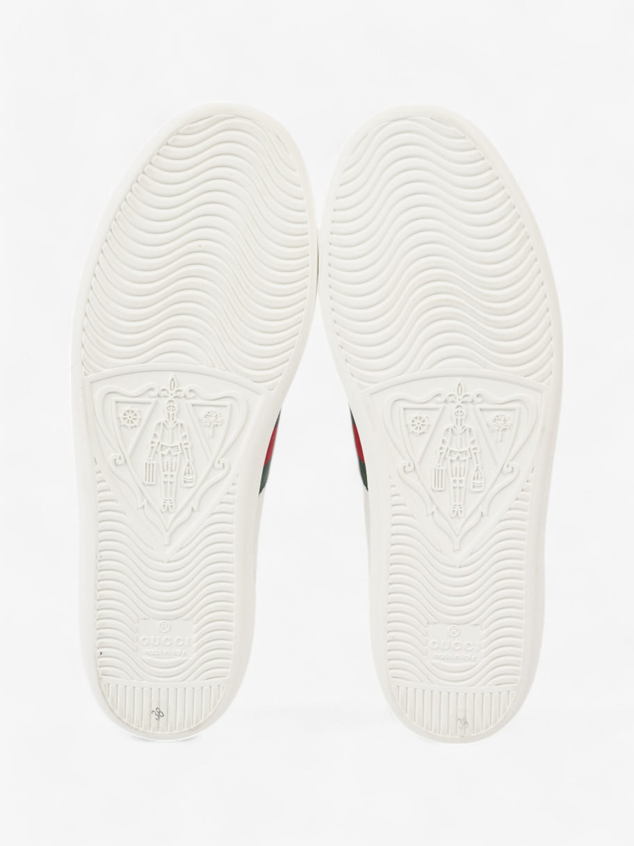 Gucci New Ace Bee Sneakers White  / Green / Red Leather EU 38 UK 5 Image 7