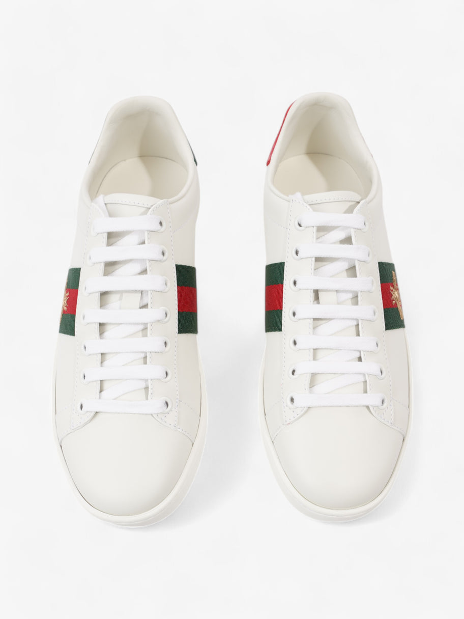 Gucci New Ace Bee Sneakers White  / Green / Red Leather EU 38 UK 5 Image 8