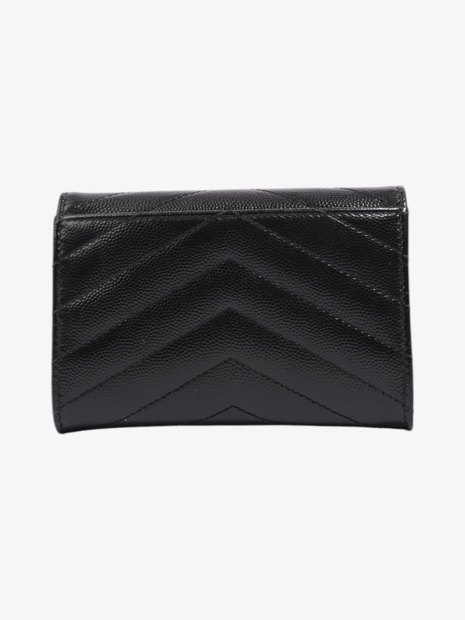 Saint Laurent Cassandra Wallet Black Leather Image 2