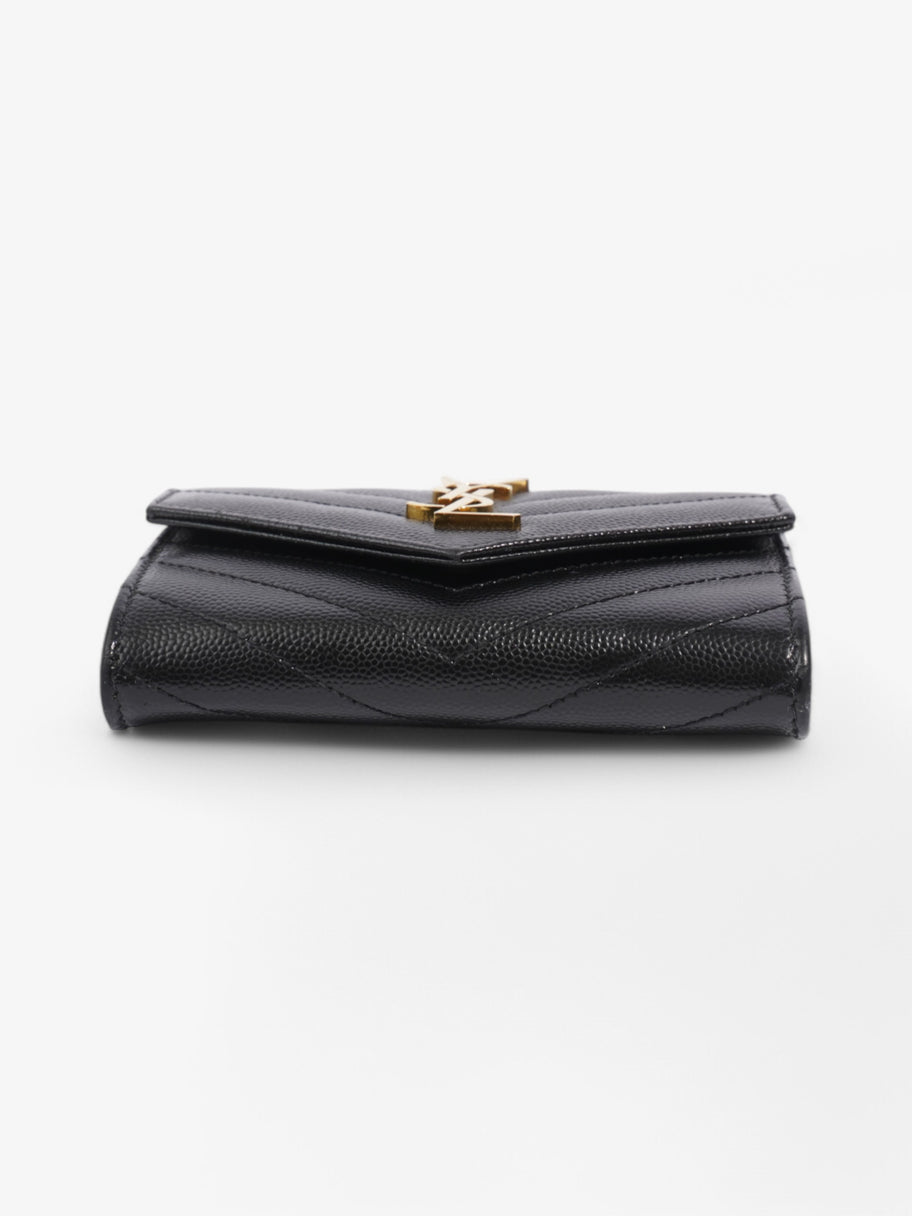 Saint Laurent Cassandra Wallet Black Leather Image 5
