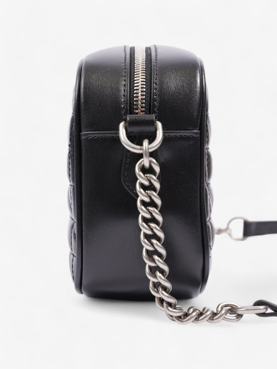 Gucci GG Marmont Chain Black Calfskin Leather Small Image 3