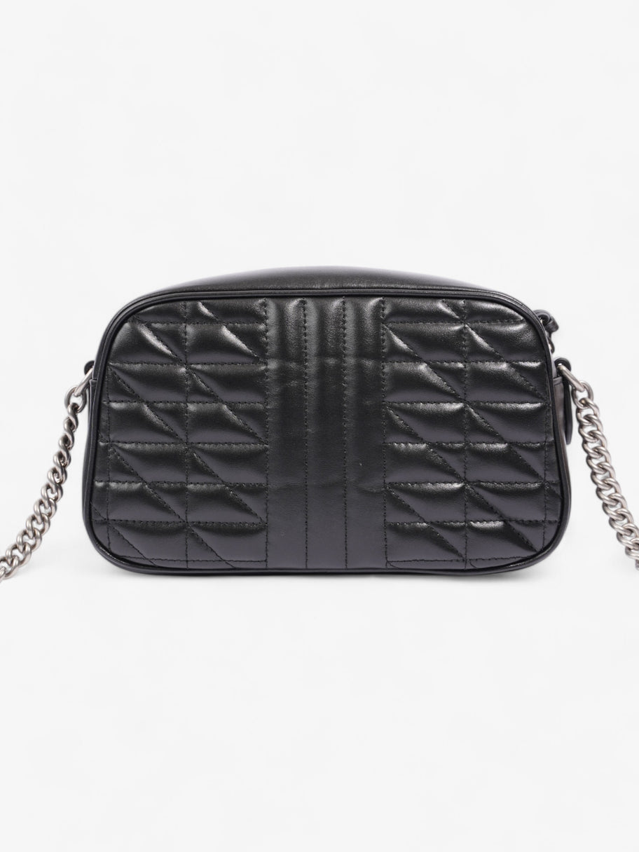 Gucci GG Marmont Chain Black Calfskin Leather Small Image 4