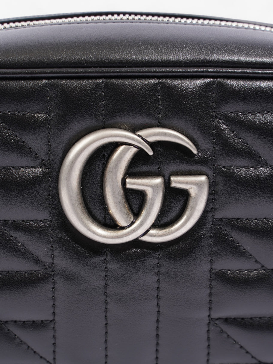 Gucci GG Marmont Chain Black Calfskin Leather Small Image 7