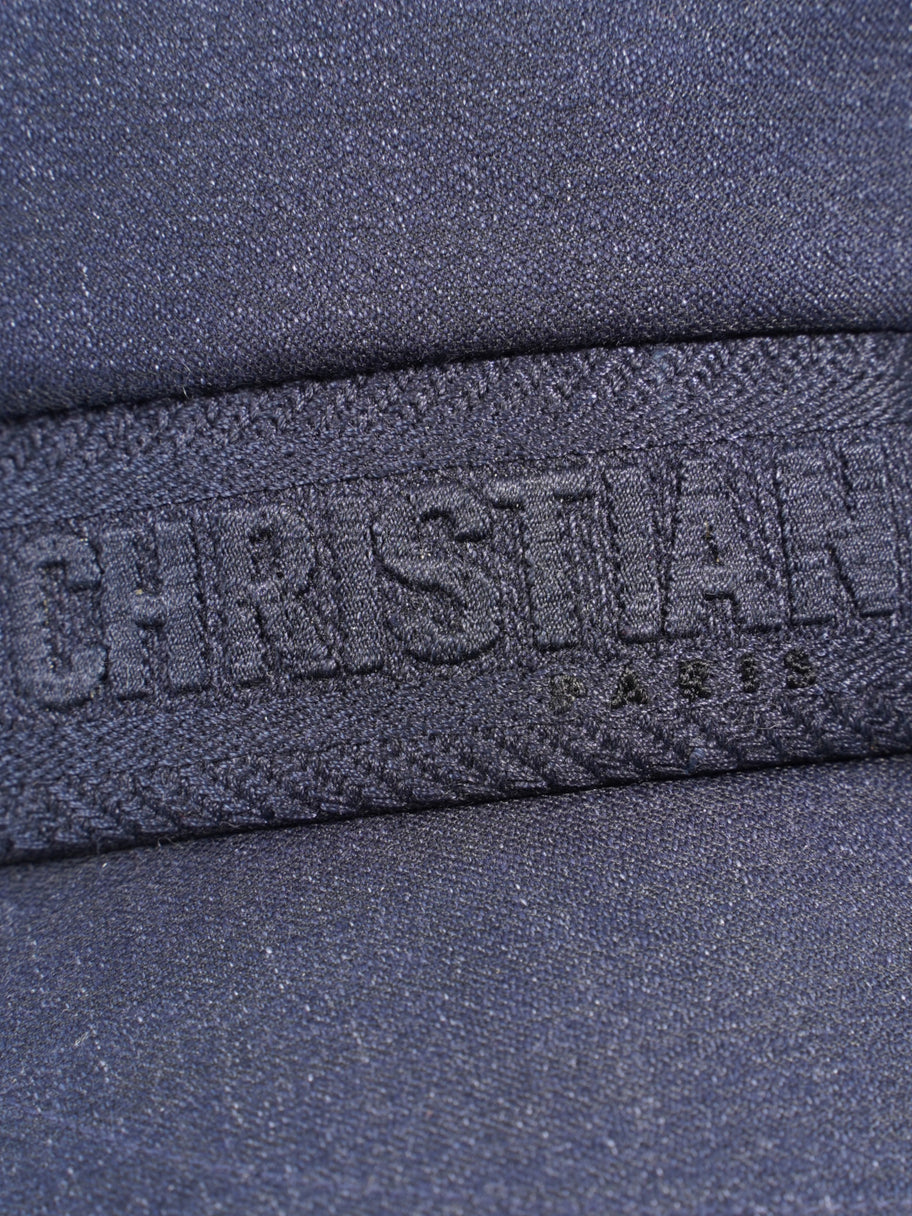 Christian Dior DiorTravel Cap  Navy Blue Cotton 58 Image 7