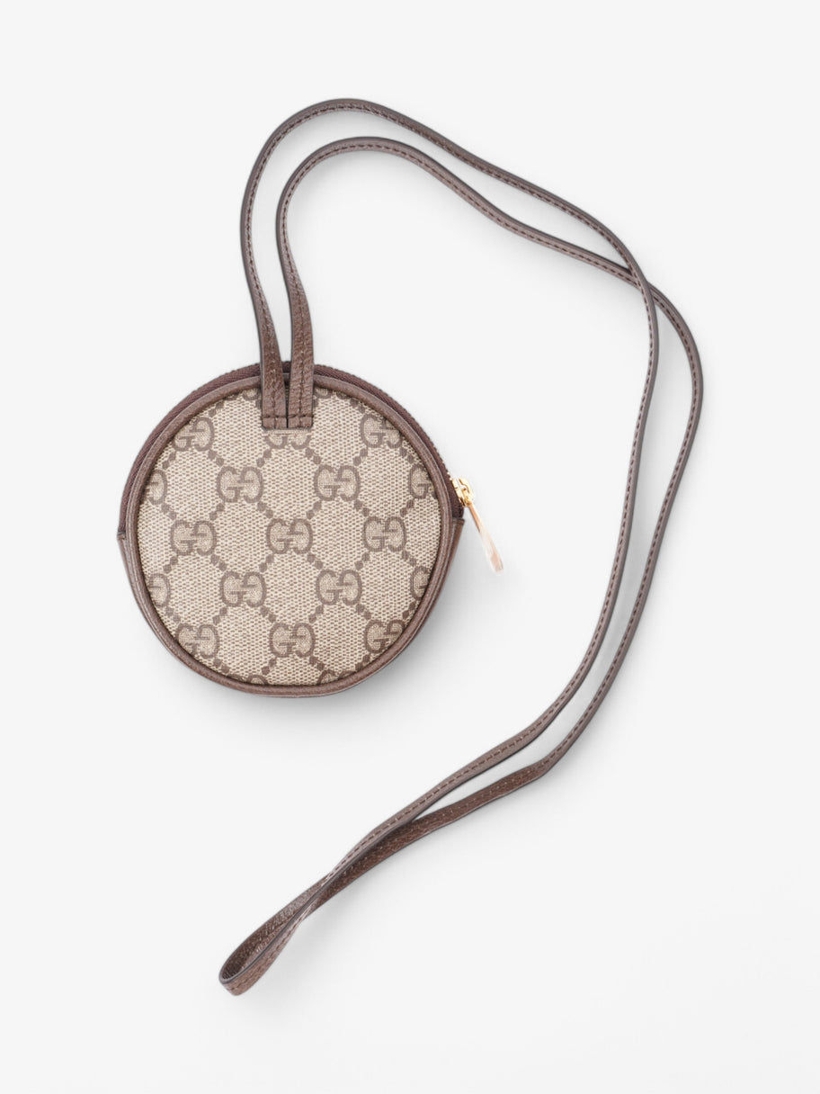 Gucci Mini Pouch Supreme / Red / Green Coated Canvas Image 3