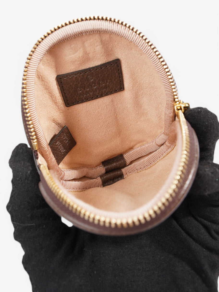 Gucci Mini Pouch Supreme / Red / Green Coated Canvas Image 5