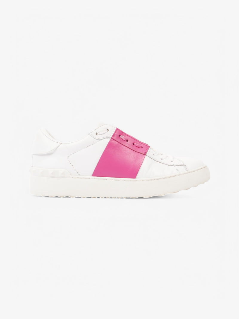  Valentino Open sneaker White / Pink Leather EU 38 UK 5