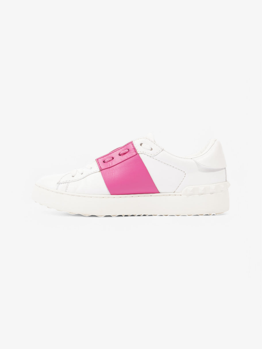 Valentino Open sneaker White / Pink Leather EU 38 UK 5 Image 3
