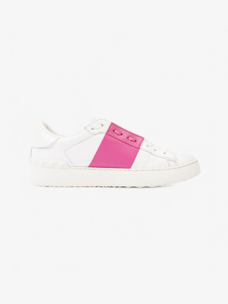 Valentino Open sneaker White / Pink Leather EU 38 UK 5 Image 4